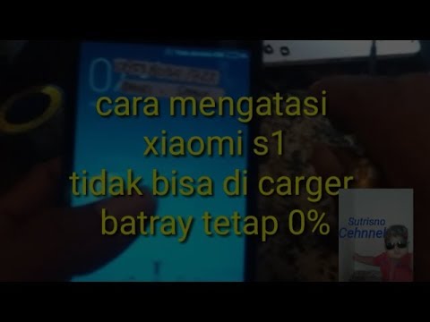 Cara mengatasi xiaomi baar batrai 0% tidak bisa di cas
