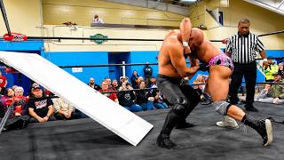 HARDCORE MATCH - Channing Decker vs AEW's The Blade (Chains, Thumbtacks, Doors and Chairs)