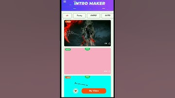BEST INTRO MAKER APP😉for gamers and youtubers
