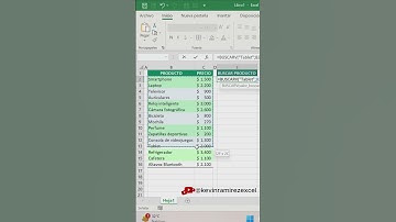 Encuentra Datos en Excel en Segundos con Este Truco 🔎⚡ #excel #shorts