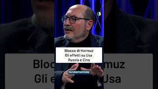 Petrolio e blocco di Hormuz: gli effetti su Usa, Russia e Cina #iran