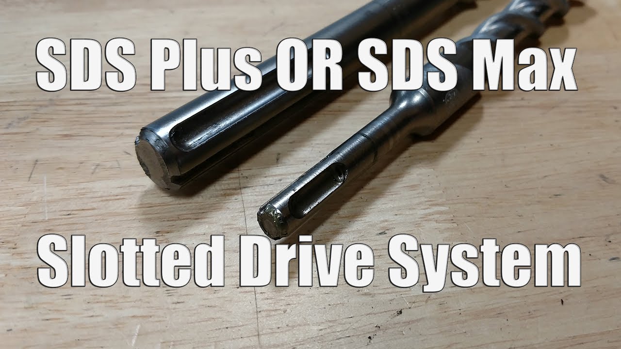 Difference between SDS, SDS Plus and SDS Max drills? – Bridge Fasteners