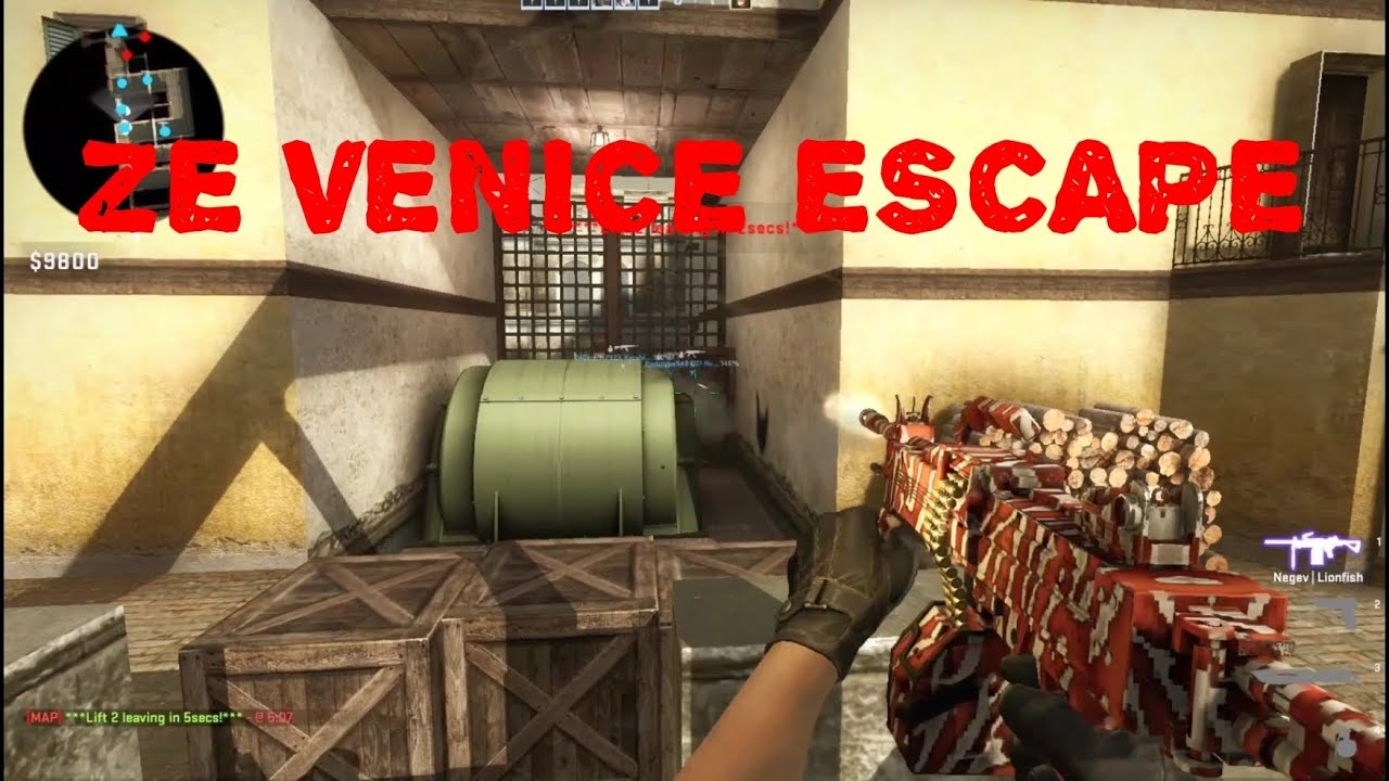 CS:GO map ze Venice Escape p3 on mizapro [ ZOMBIE Escape 2024 ] - YouTube