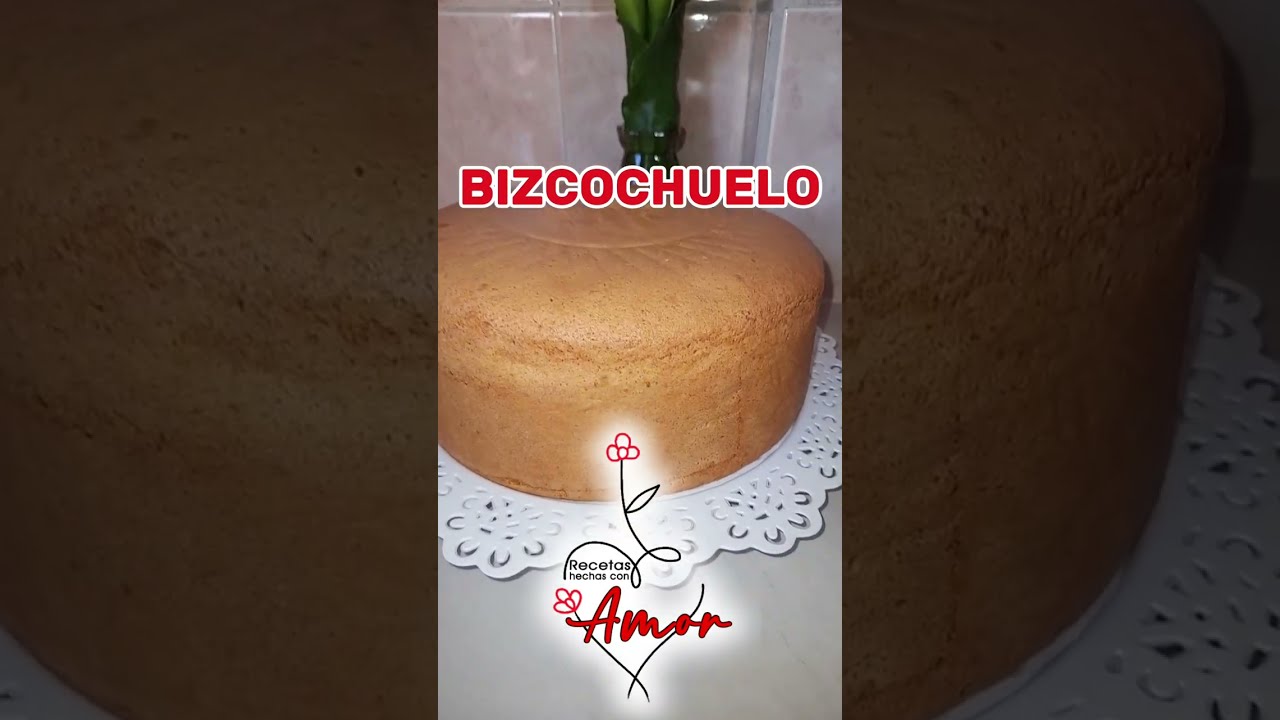 Bizcochuelo De Vainilla
