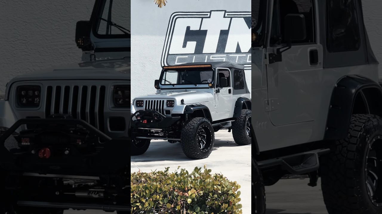 An emotional reveal of a frame up Jeep YJ build by CTM Customs! 