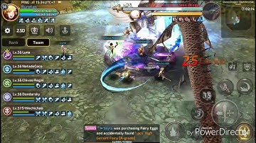 Dragon Nest M - Ocean Dragon Lair Stage 6 Saphitera Isle Hell (Moonlord POV)