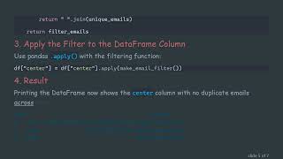 Removing Duplicate Values Across DataFrame Cells in Python
