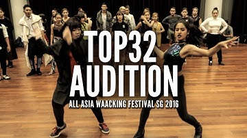 Top32 Audition | All Asia Waacking Festival SG Vol 2 | RPProductions
