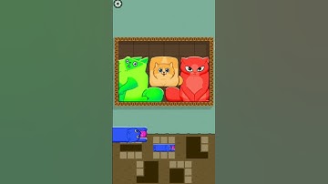 Puzzle Cats Logic Different Block - Puzzle Funny Cat Different Block #shortvideo #funny #catvideo #4