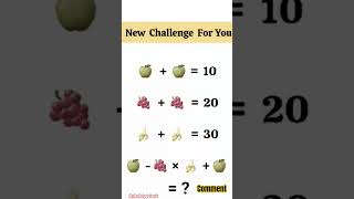 New challenge for you #mathematics #trickymaths #tricks #trending #riddles