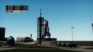 KSP RSS | Automated Shuttle Launch Sequence