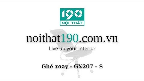 Ghế ngả thông minh GX207 | Nội Thất 190
