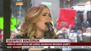 Adele ile Ahmet Kaya'nın şarkısı arasında şaşırtan benzerlik Resimi