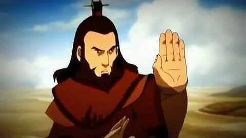 Avatar Roku Bending All Four Elements. (Water, Earth, Fire and Air)