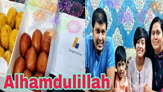 Alhamdulillah Google Adsense Letters Celebration|| Celebration with Prankish Aysha's Family ||