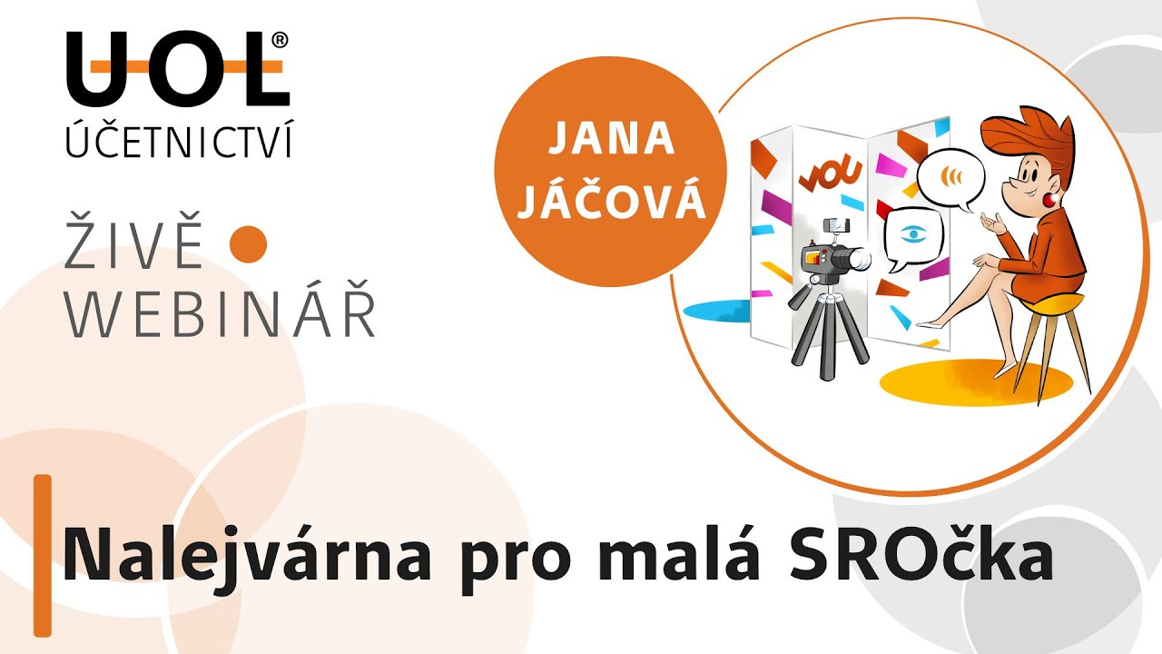 Nalejvárna pro malá SROčka | UOL Webinář 🔴