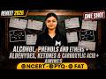 Complete Alcohol, Phenols and Ethers + Aldehydes, Ketones & Carboxylic Acid + Amines | Re NEET 2026