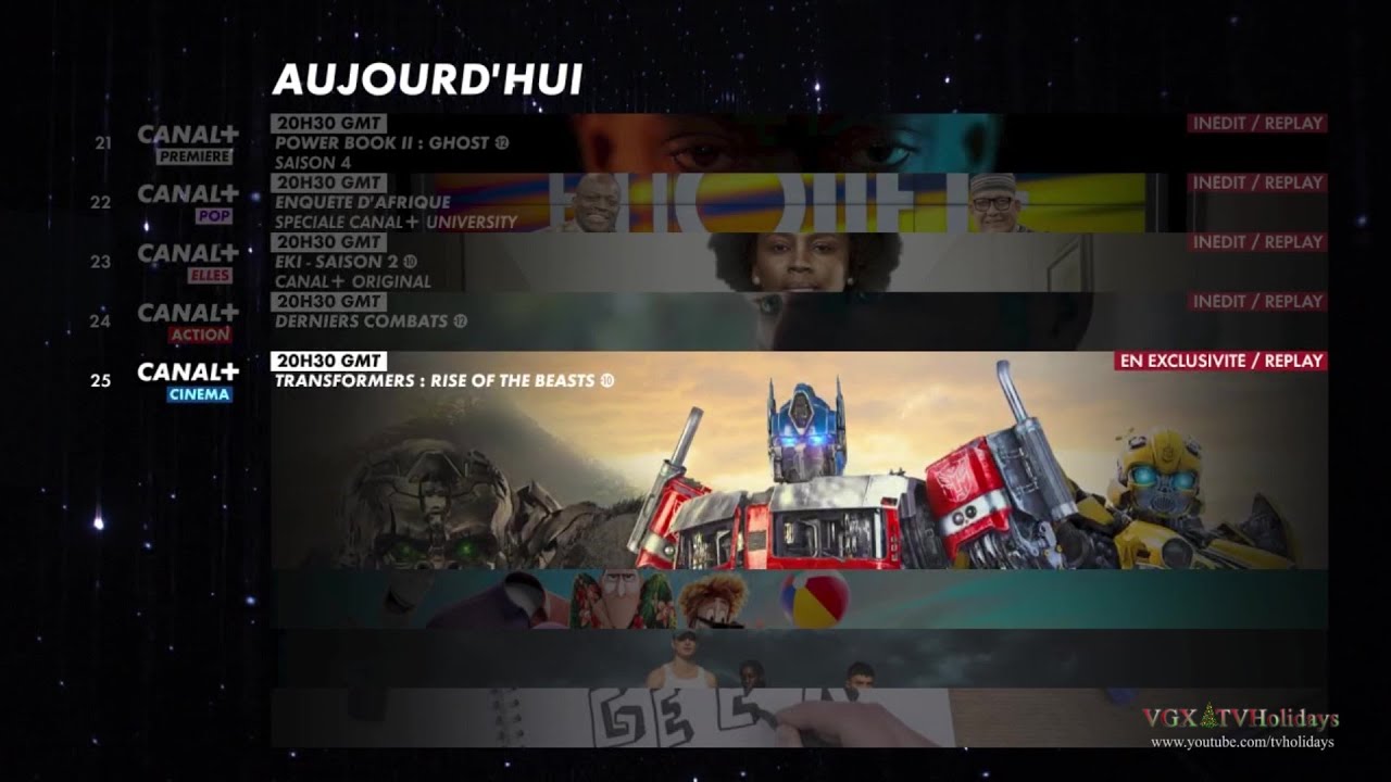 Canal+ Family Christmas Continuity and Idents 2024 🎄Africa