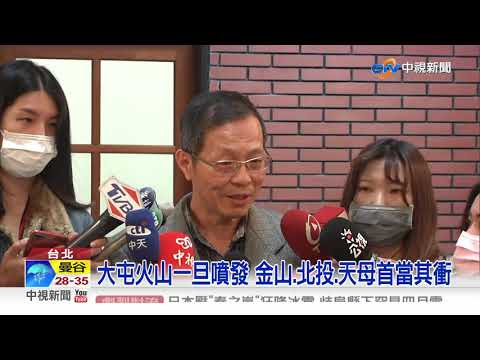 驚!大屯火山岩漿離地表"僅8公里" 再增1噴發點│中視新聞 20210419