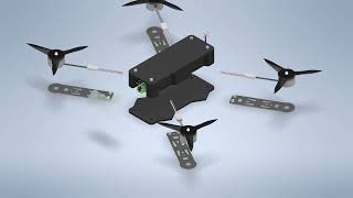 Custom made Drone Exploded View