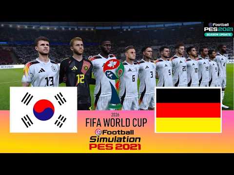SOUTH KOREA vs GERMANY - Final FIFA World Cup 2026 | Full Match All Goals | Football Match
