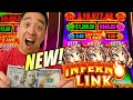 ★NEW SLOT!★ INFERNO LINK 🐯 TRIPLE TIGER POP! Slot Machine (ARISTOCRAT GAMING)