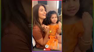 குழந்தை உடன் Pooja Hegde Cute Video  #shorts Beast Heroine Latest Video Ramuloo Ramulaa Song Dance