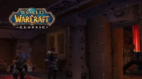 World of Warcraft Classic- Ironforge Weapon master