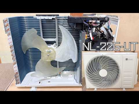 NITORI Air Conditioner Outdoor Unit NL-22G-UT Fan Operation and