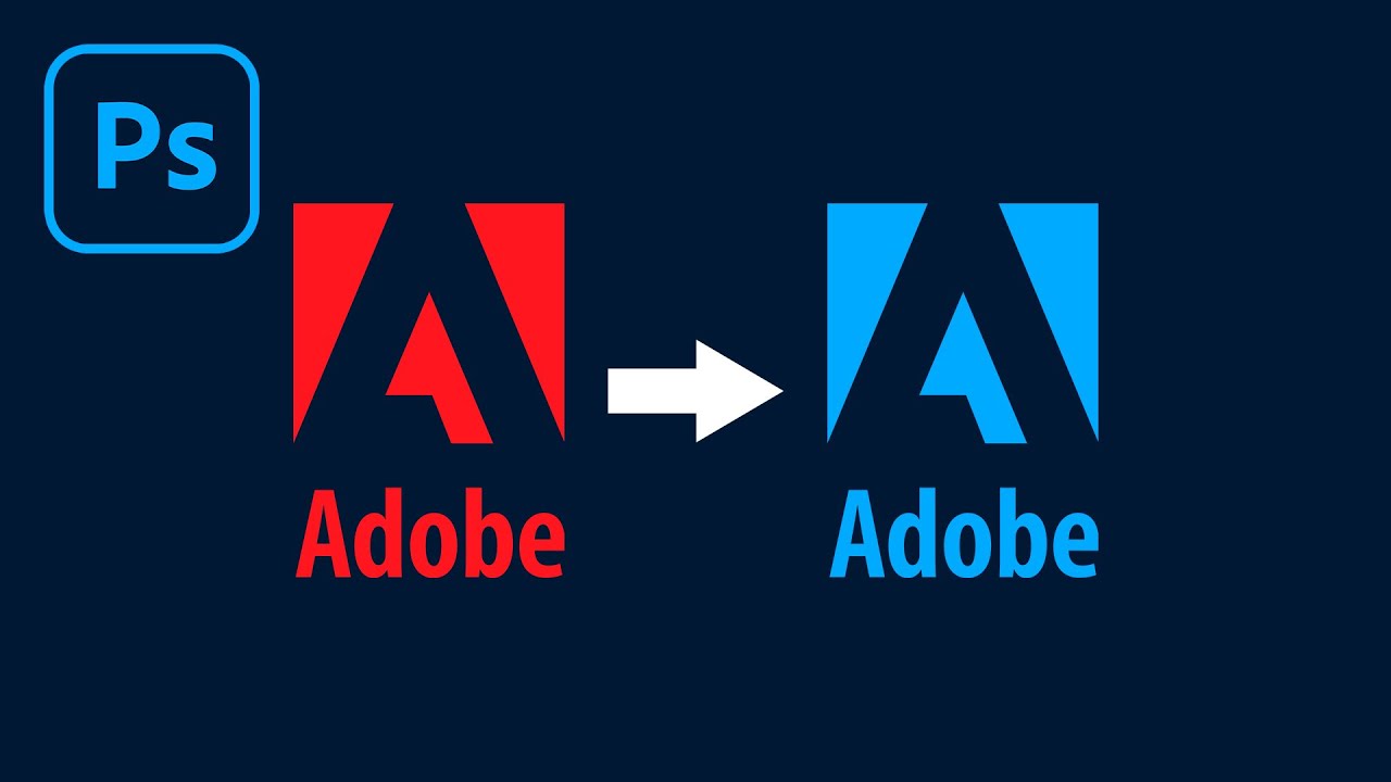 How To Change Logo Color In Adobe Photoshop YouTube How To Change Logo Color In Adobe Photoshop YouTube