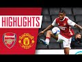HIGHLIGHTS | Arsenal vs Manchester United (3-3) | Nelson, Balogun (2) | U23s