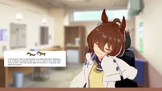 Agnes Tachyon laughes on the easiest question(Uma Musume Animation)