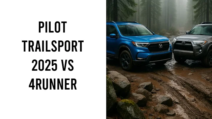 Honda Pilot Trailsport 2025 Vs 4runner