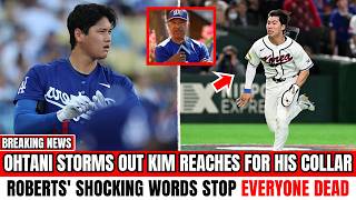 BREAKING: Kim Grabs Ohtani By The Collar And Roberts' Shocking Statement Stops Everything Cold
