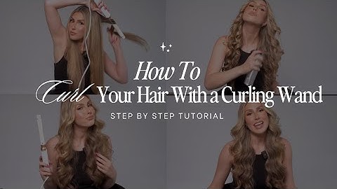 How to Curl Your Hair With a Curling Wand