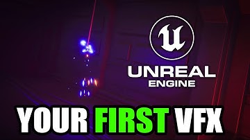 Sparks Lightning, step by step beginner VFX tutorial in Unreal 5