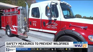 East Tennessee fire department warns of increased burn risks