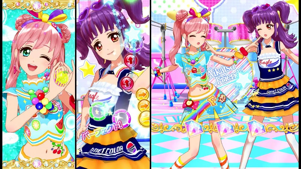 アイカツフレンズ コーデ アイカツフレンズ!マイキャラ&マイキャラ(ヒカリ)でアイカツ