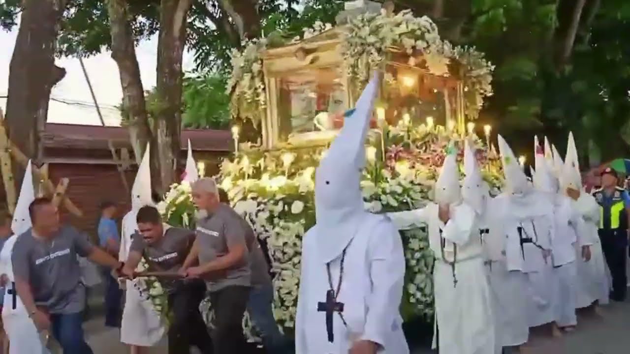 Grupong Tais Dupol sa Palo, Leyte nakiisa sa prusisyon ng mga santo ngayong Biyernes Santo