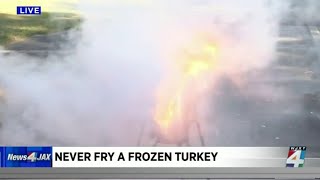 Keep your cool and avoid these turkey frying mistakes