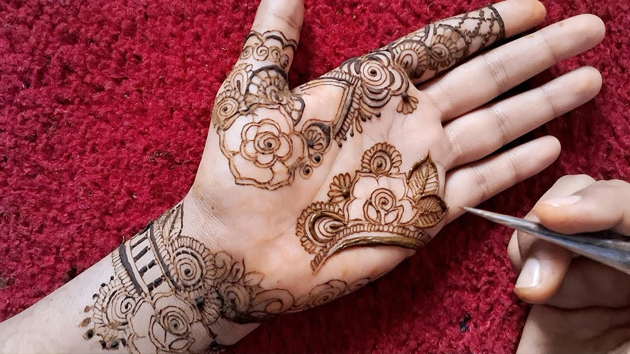 Eid ki mehndi design | Front hand mehndi design | Eid special mehndi design