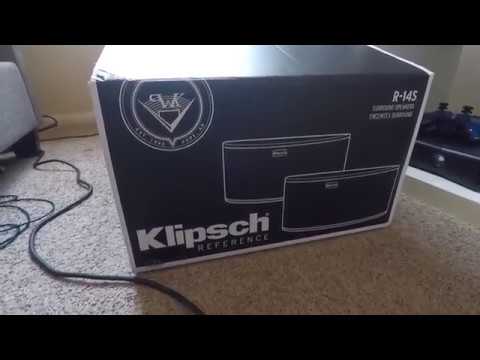 Klipsch R-14s surround speakers 7.1