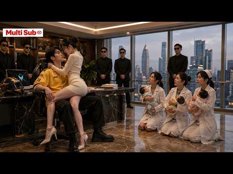 【Multi Sub】💕龙渊阁阁主为查真相隐藏身份送外卖!与美女总裁一夜之后,三年后三萌宝找上门:老爹哪里逃!