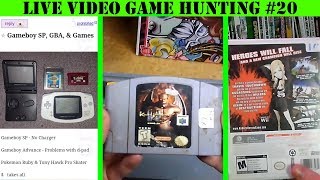 Live Video Game Hunting #20 - Mail, Pawn Shop, Craigslist, and Flea Market!