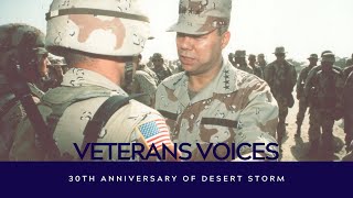 Veterans Voices: 30th Anniversary of Desert Storm