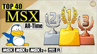 Top 40 MSX Games of All-Time (1985 ~ 2017) ᴴᴰ
