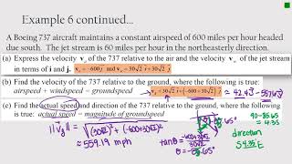 8 4 Navigation and velocity Vectors