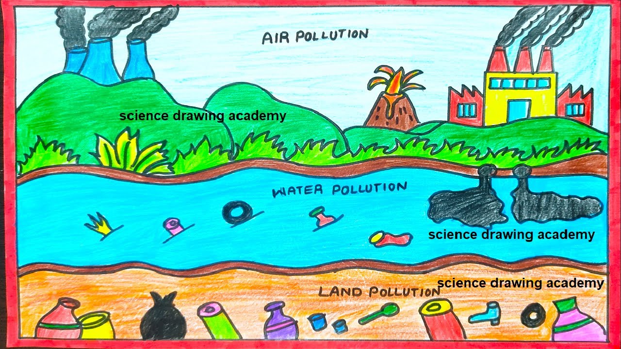 Water Pollution Drawing Images  Free Download on Freepik