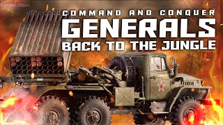Command And Conquer Generals | BACK TO THE JUNGLE | Hard Army Challenge