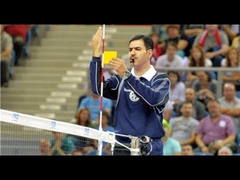 Yellow card, Red card in volleyball - Sanctioning in volleyball - YouTube